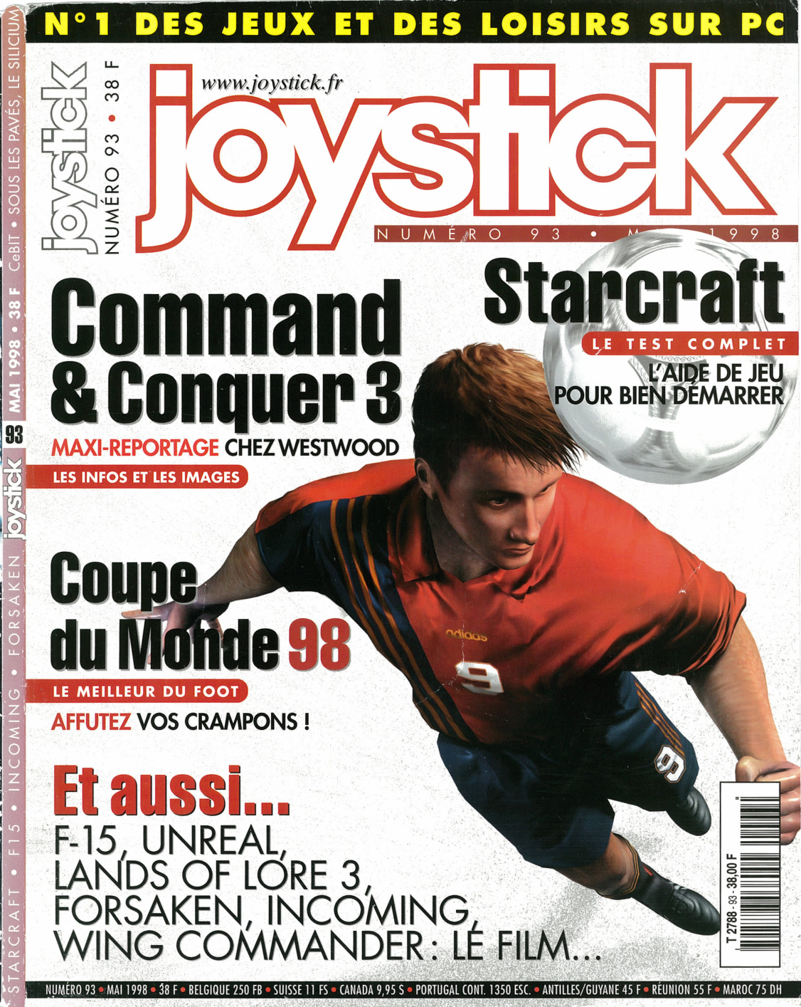 Première page de joystick numero093