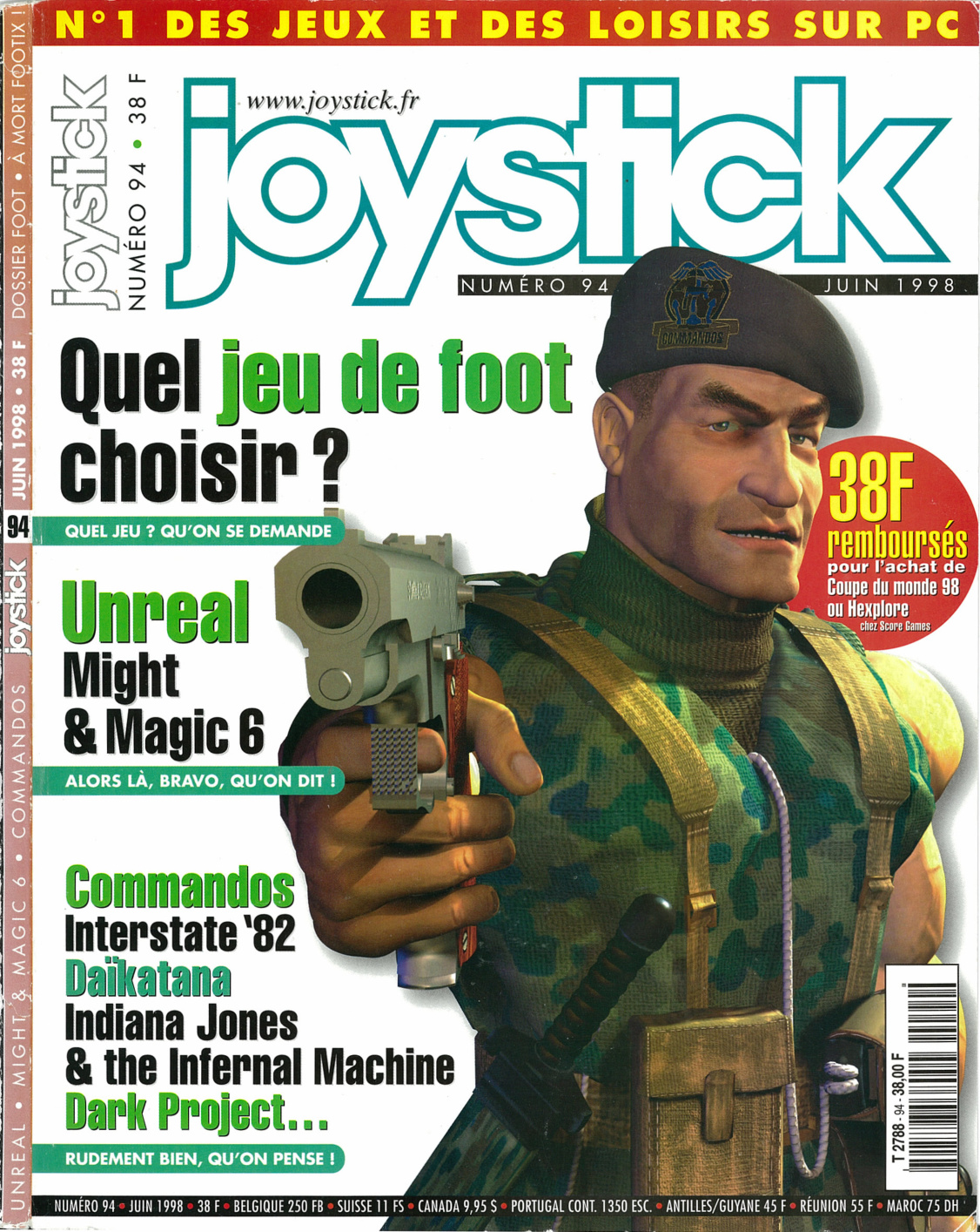 Première page de joystick numero094