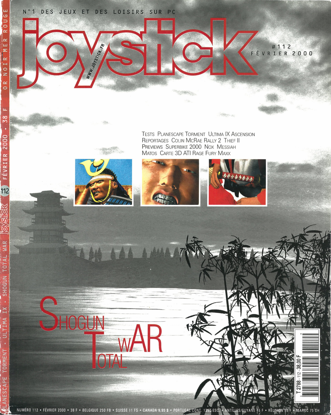 Première page de joystick numero112