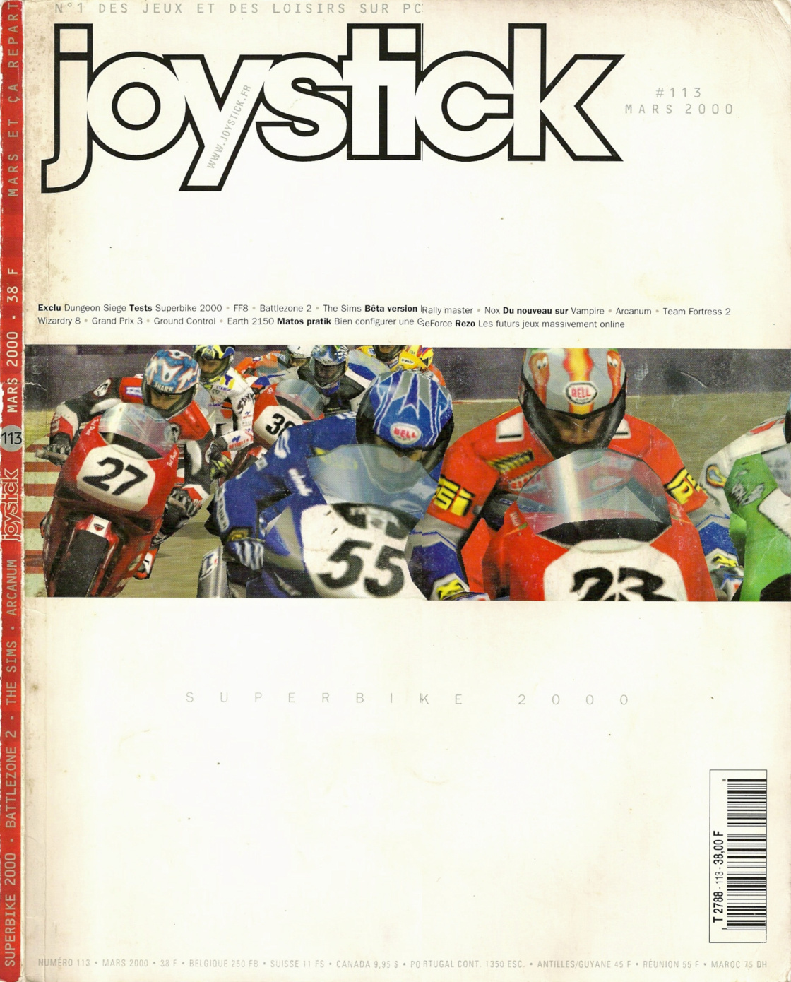 Première page de joystick numero113