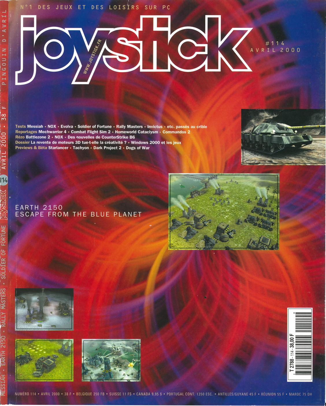 Première page de joystick numero114