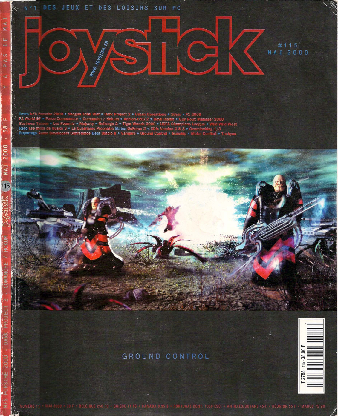 Première page de joystick numero115