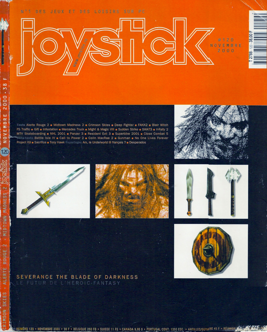 Première page de joystick numero120