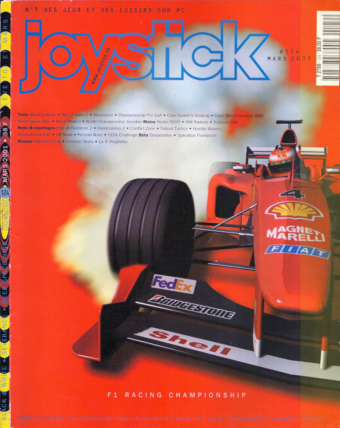 Première page de joystick numero124