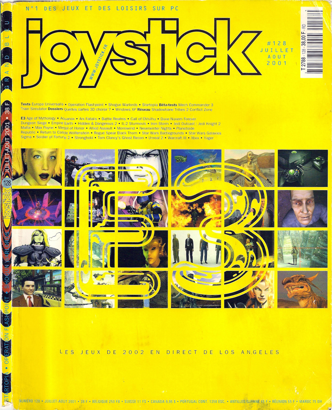 Première page de joystick numero128