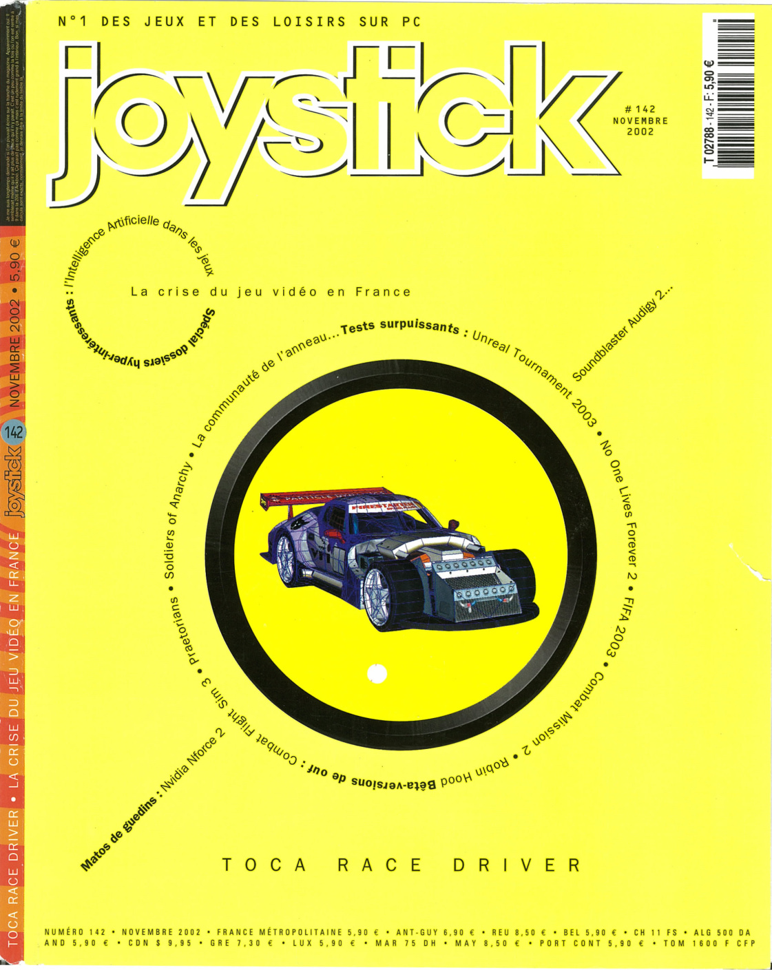 Première page de joystick numero142