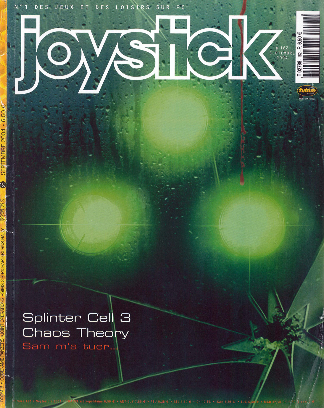 Première page de joystick numero162