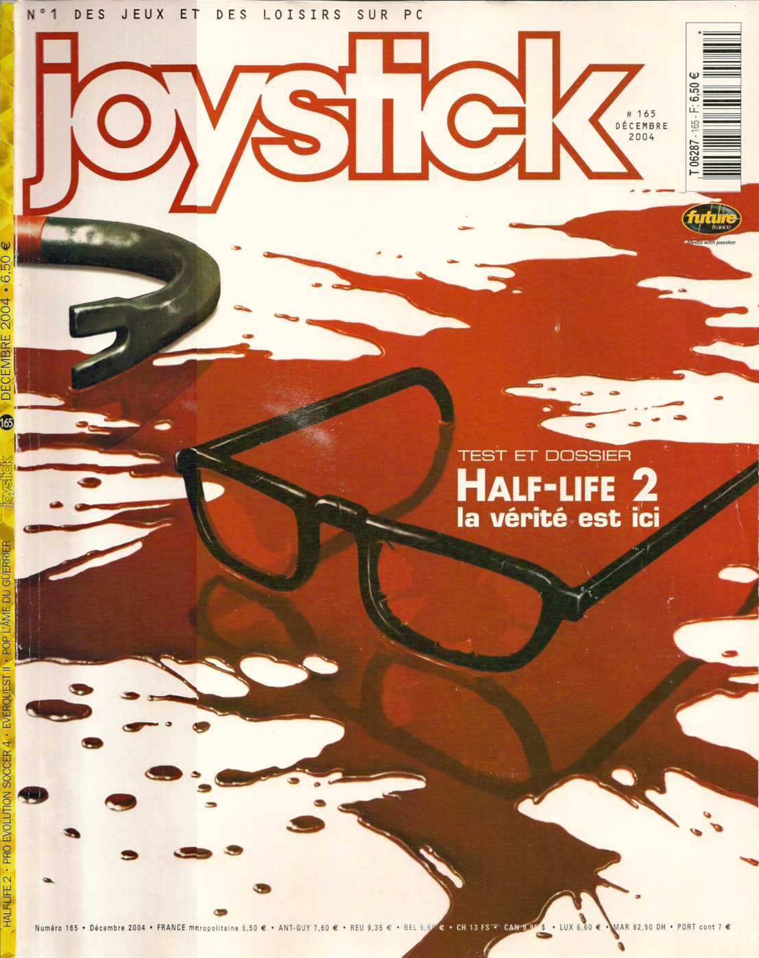 Première page de joystick numero165
