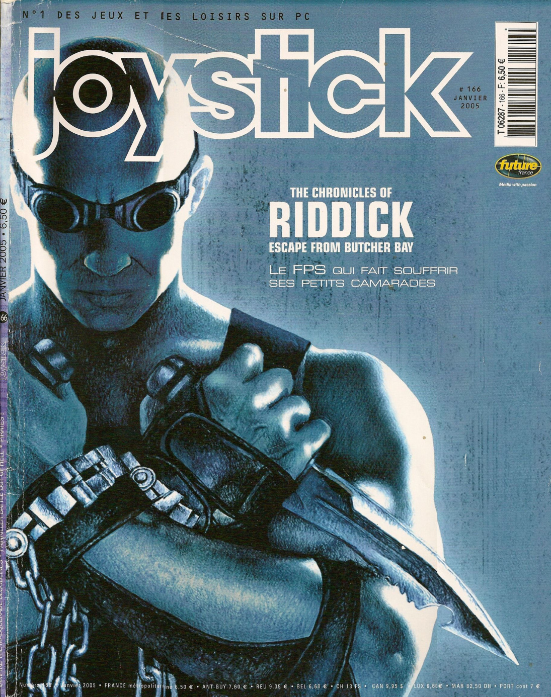 Première page de joystick numero166