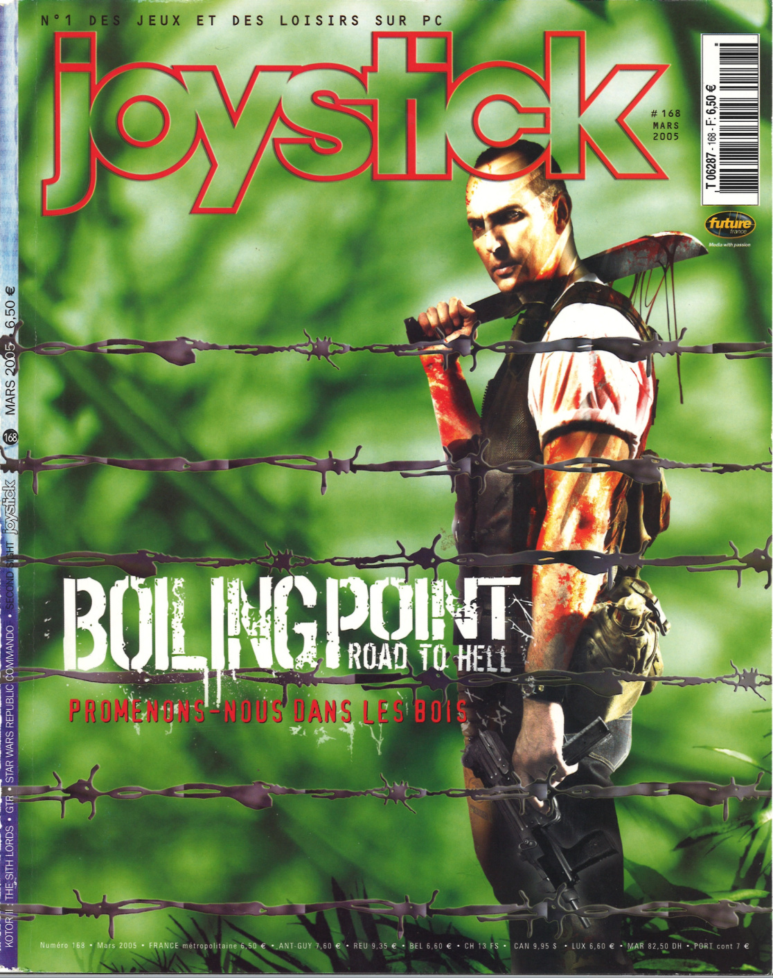 Première page de joystick numero168