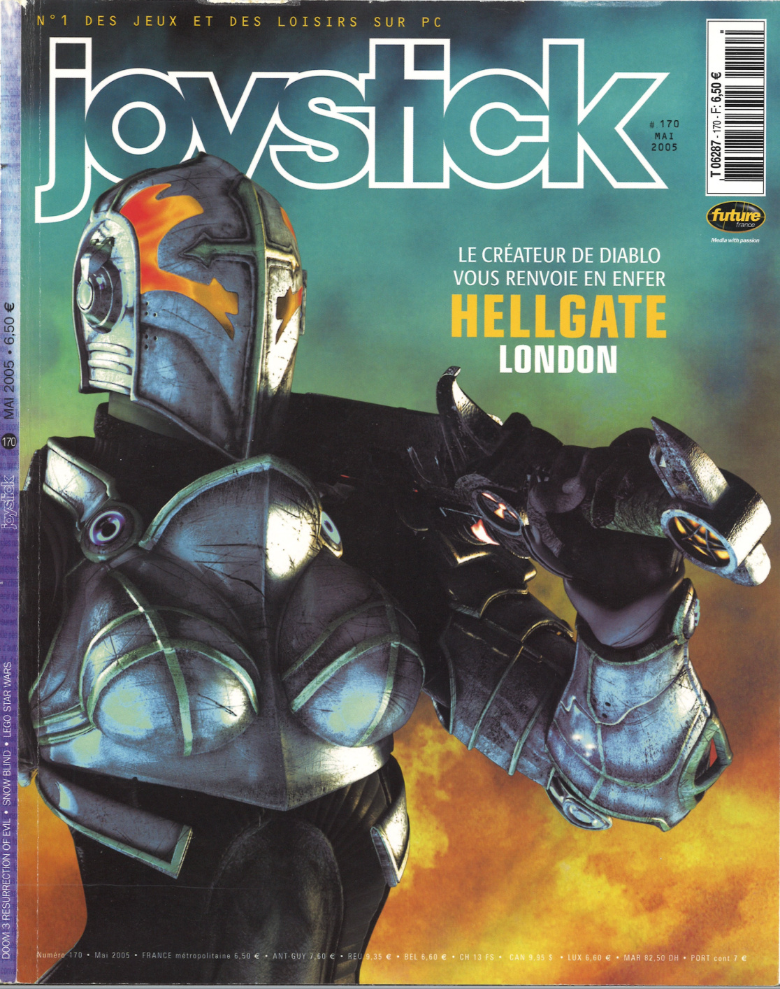 Première page de joystick numero170