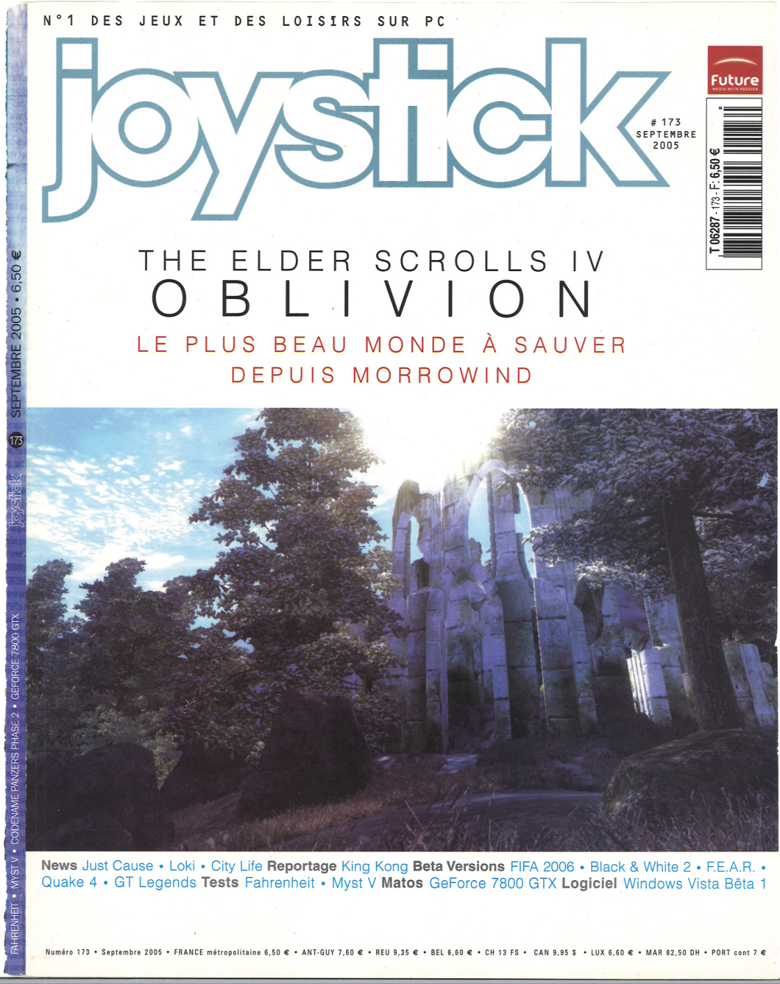 Première page de joystick numero173