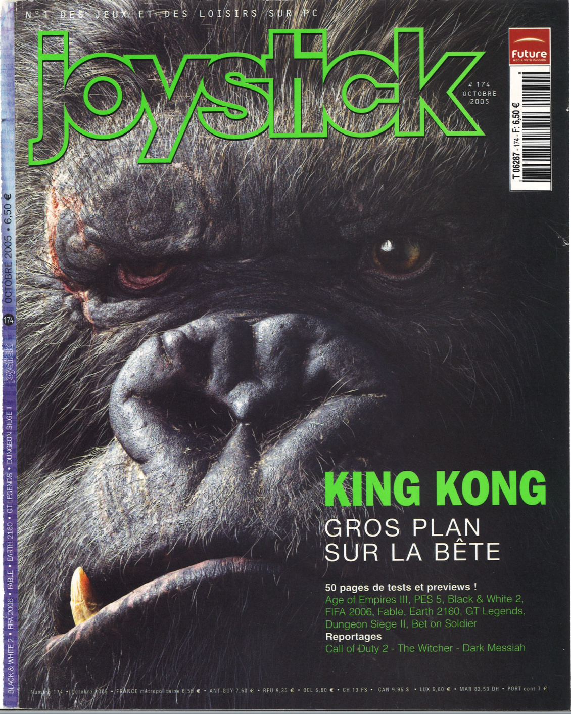 Première page de joystick numero174