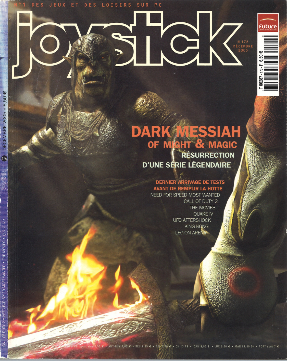 Première page de joystick numero176