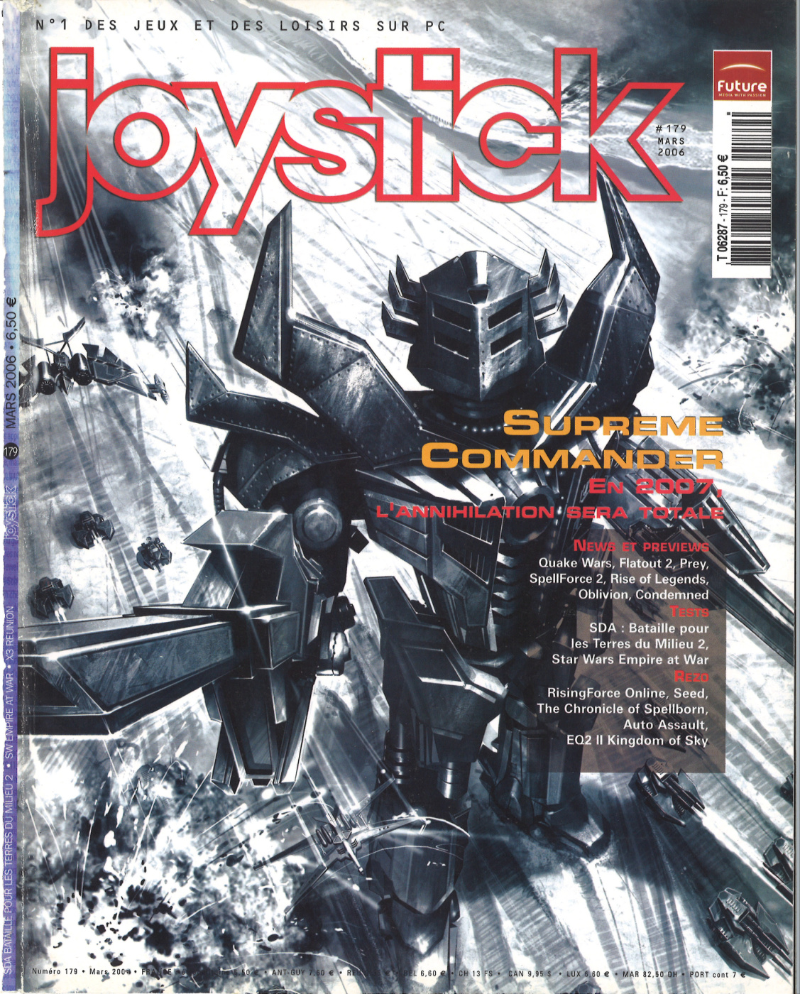 Première page de joystick numero179