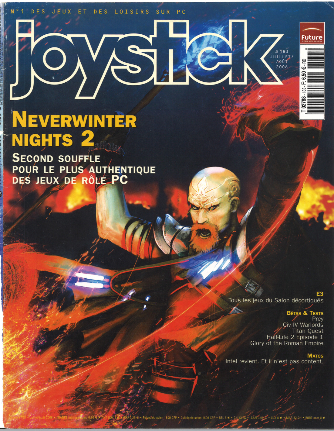 Première page de joystick numero183