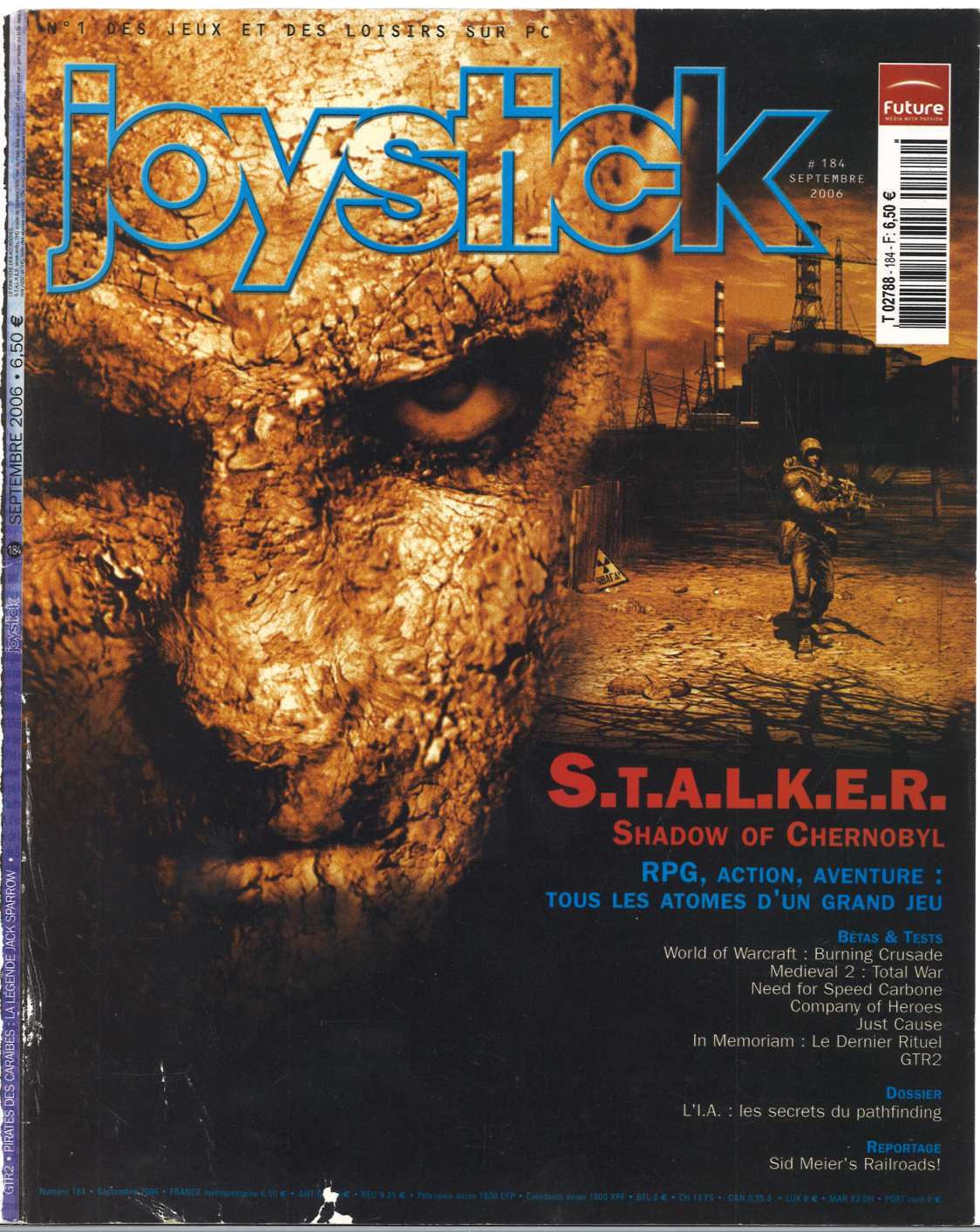 Première page de joystick numero184