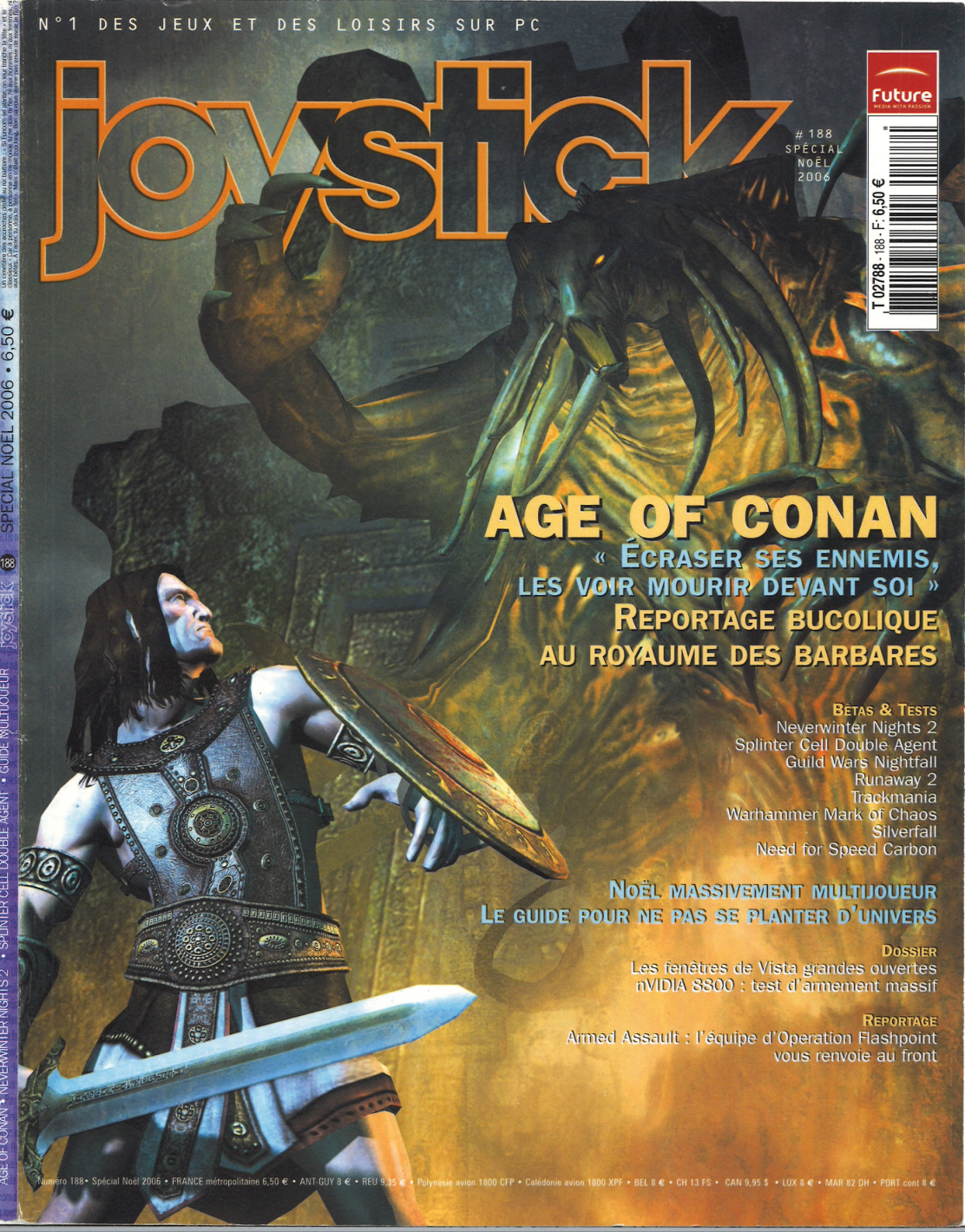Première page de joystick numero188