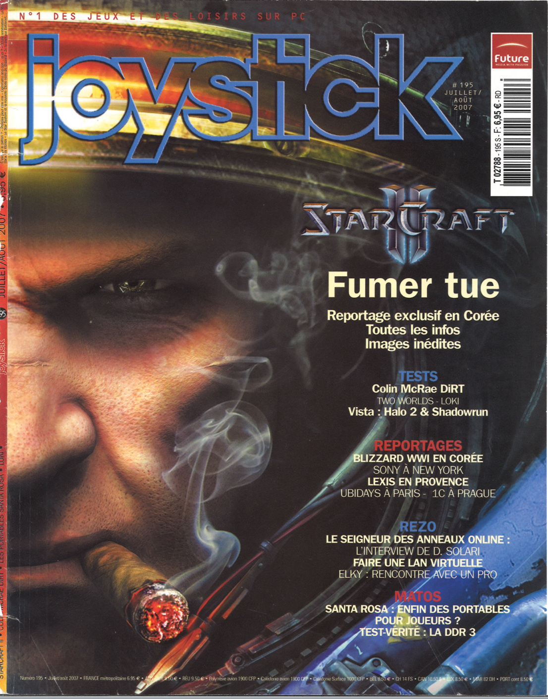 Première page de joystick numero195