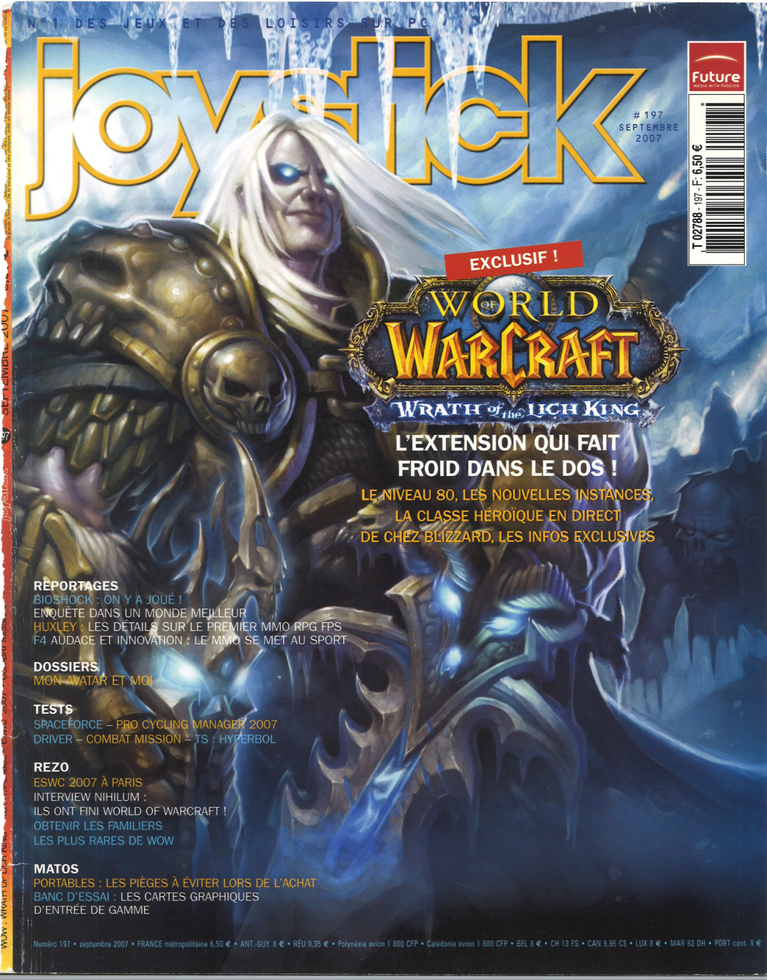 Première page de joystick numero197