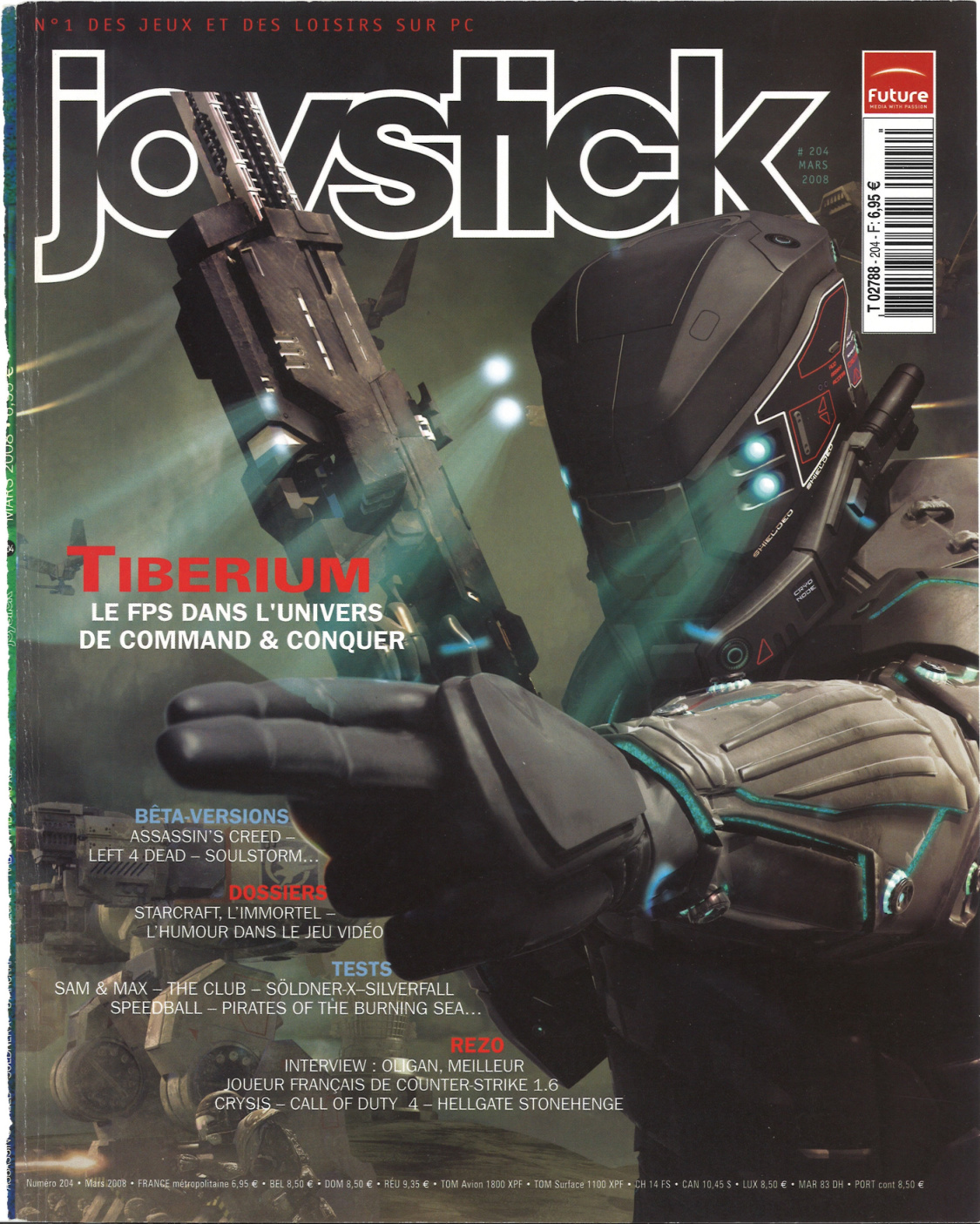 Première page de joystick numero204