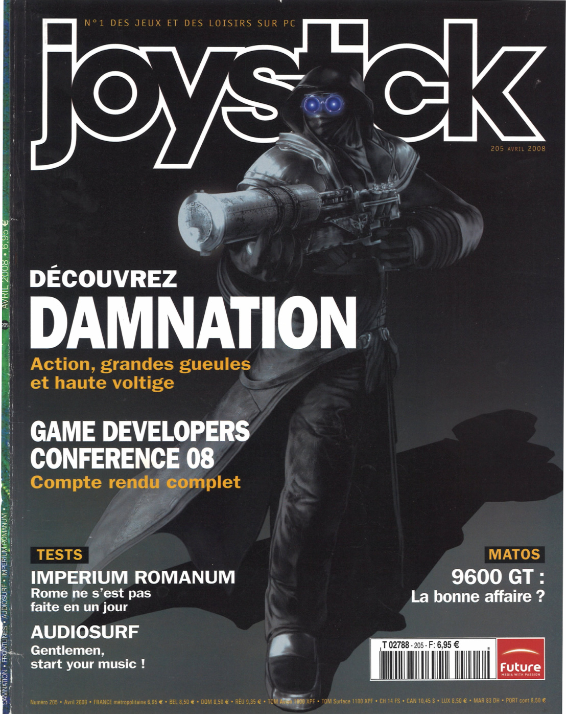 Première page de joystick numero205