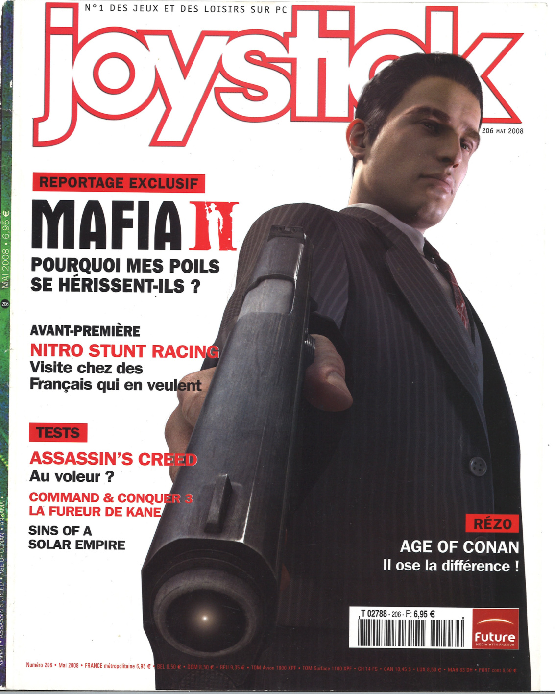 Première page de joystick numero206