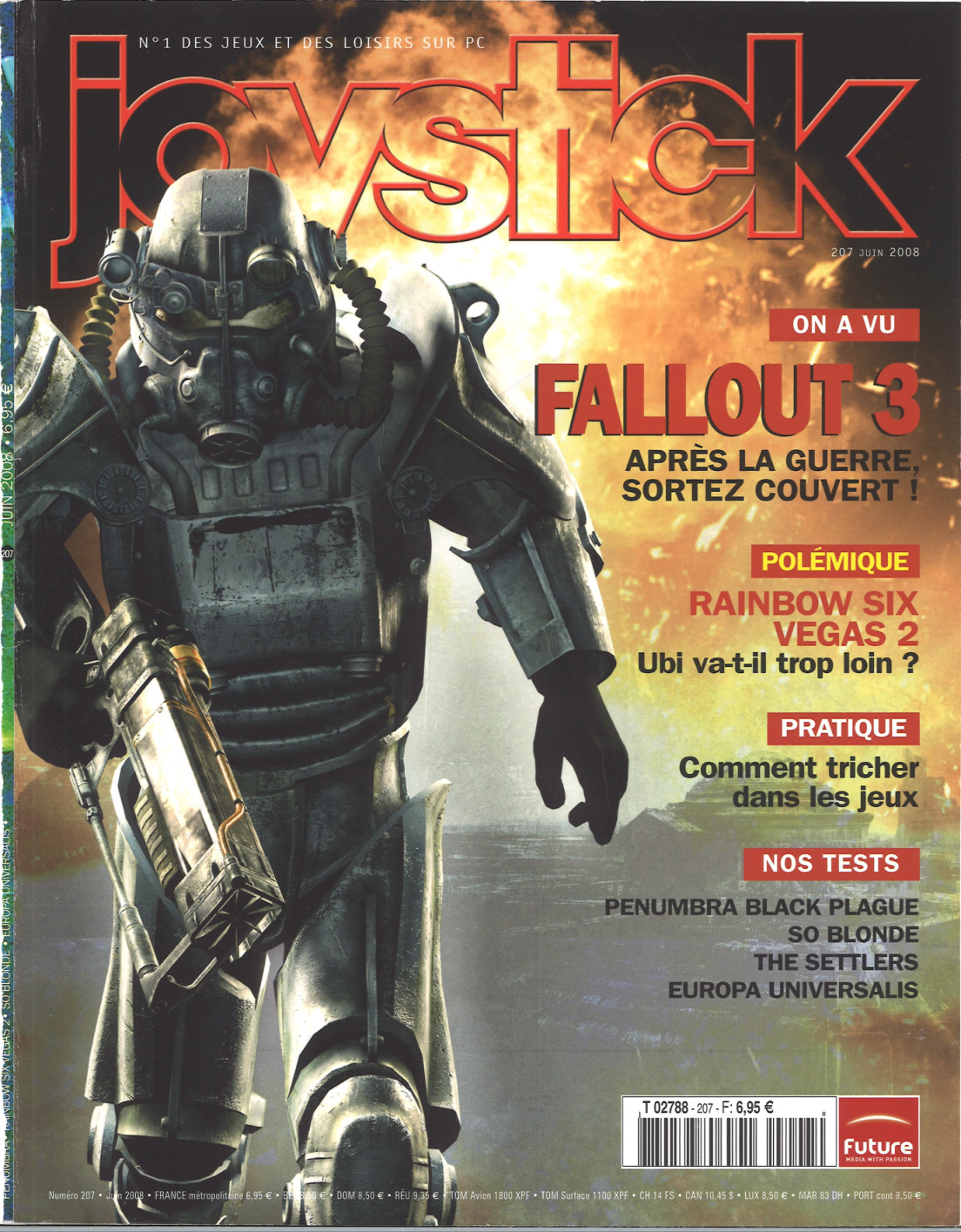 Première page de joystick numero207