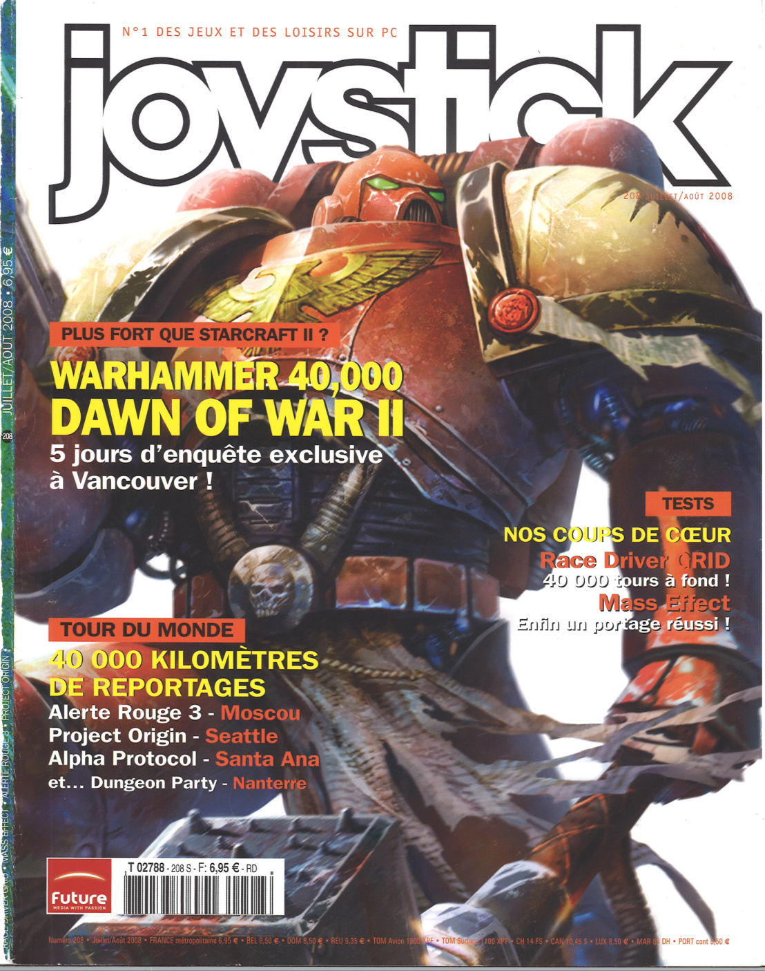 Première page de joystick numero208