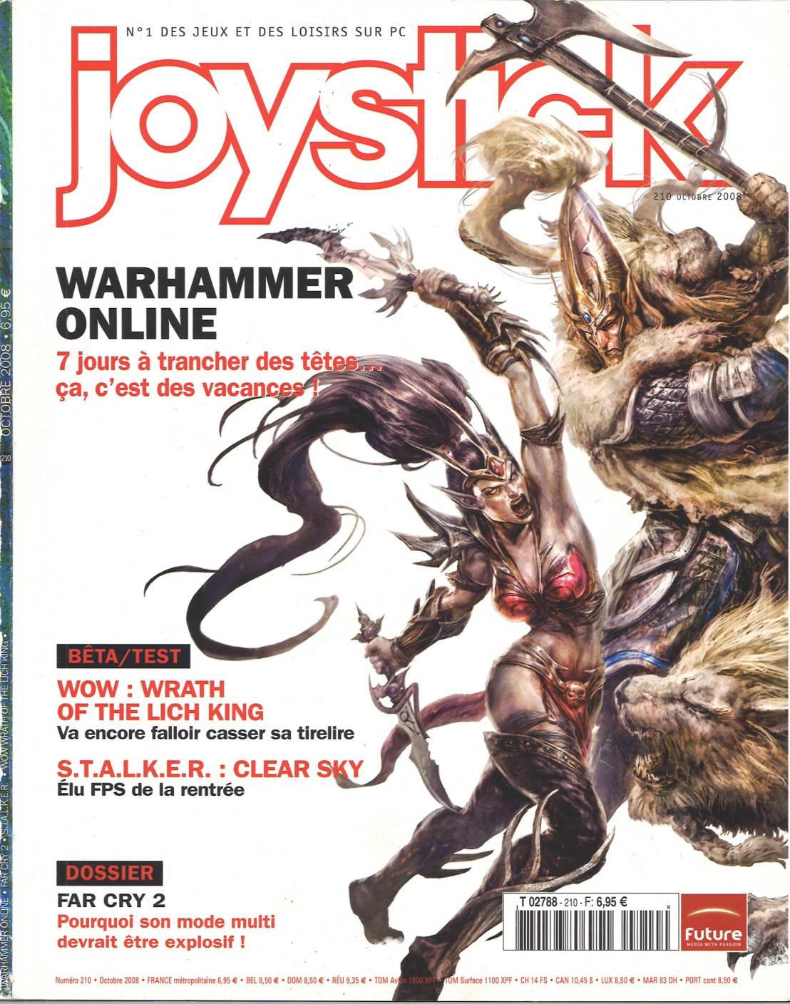 Première page de joystick numero210