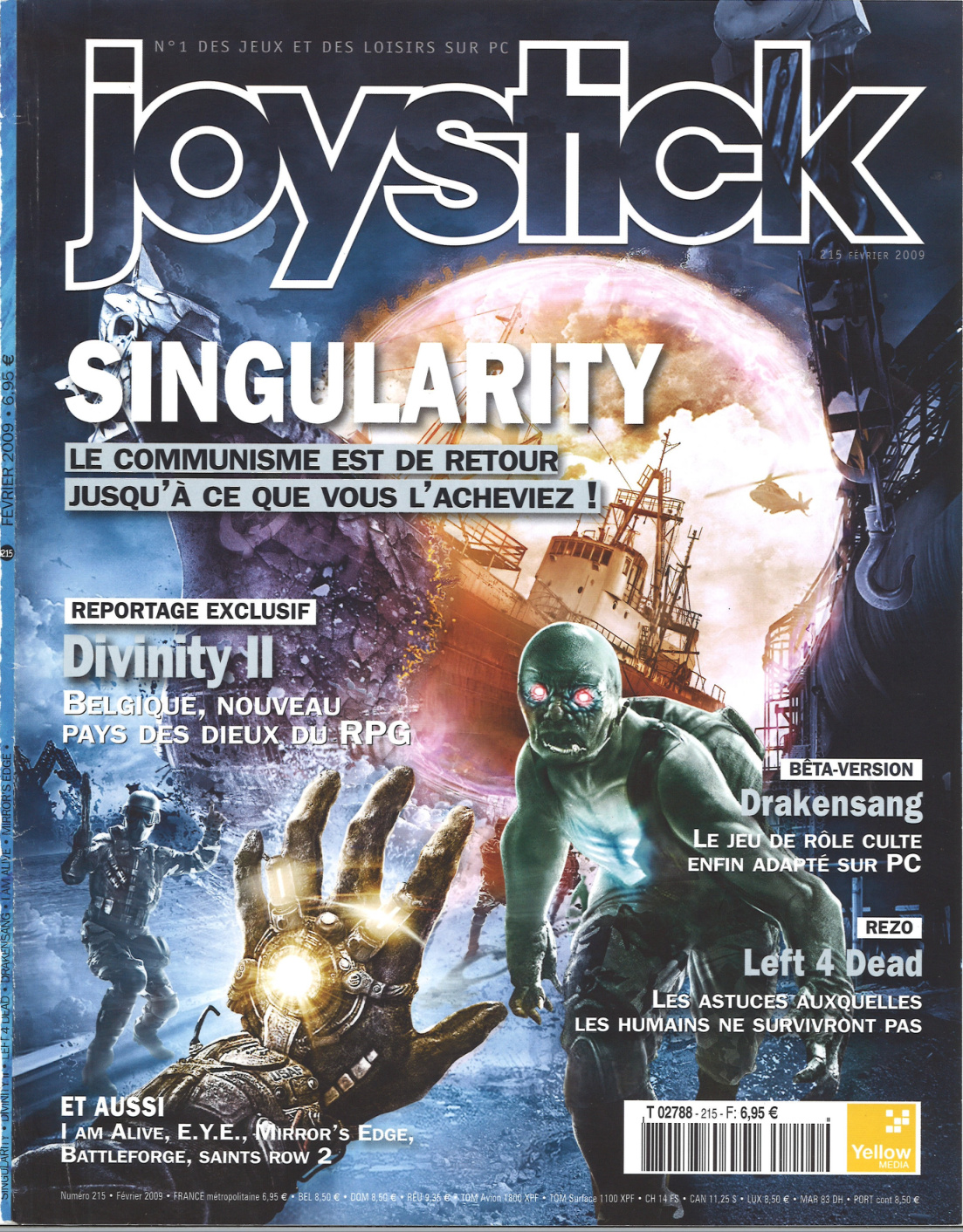 Première page de joystick numero215
