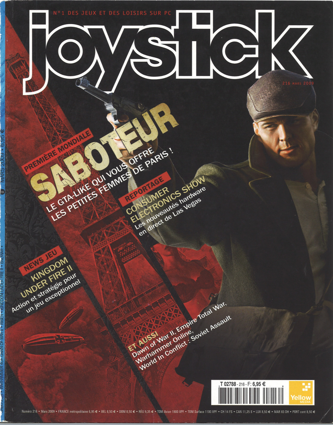Première page de joystick numero216