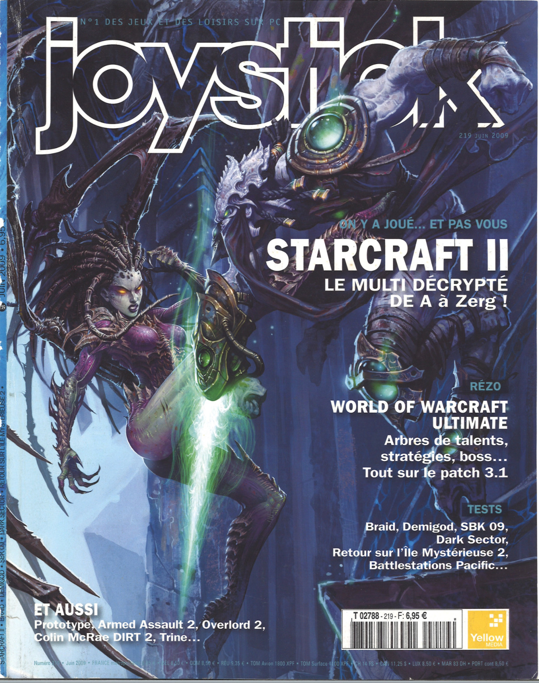 Première page de joystick numero219
