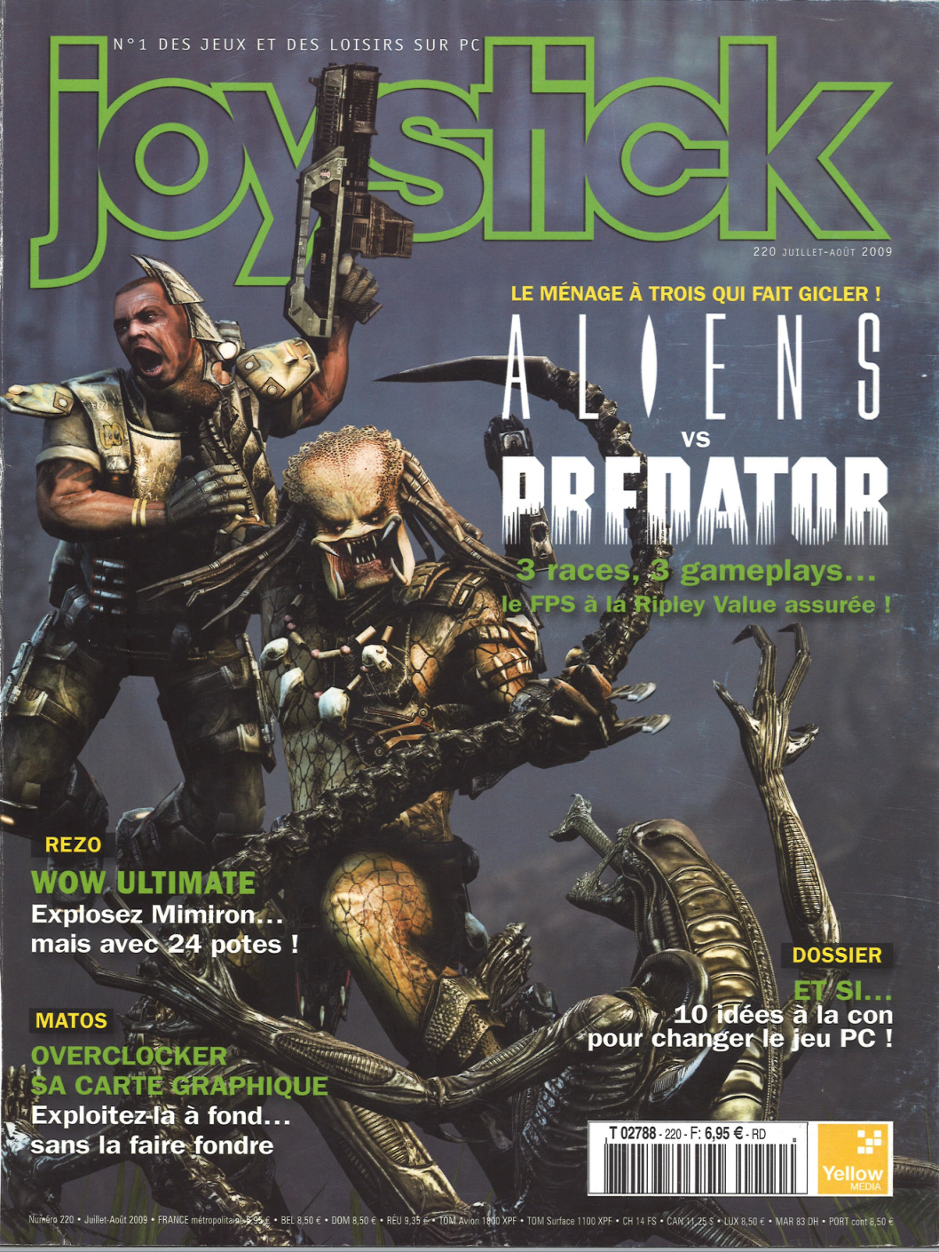 Première page de joystick numero220