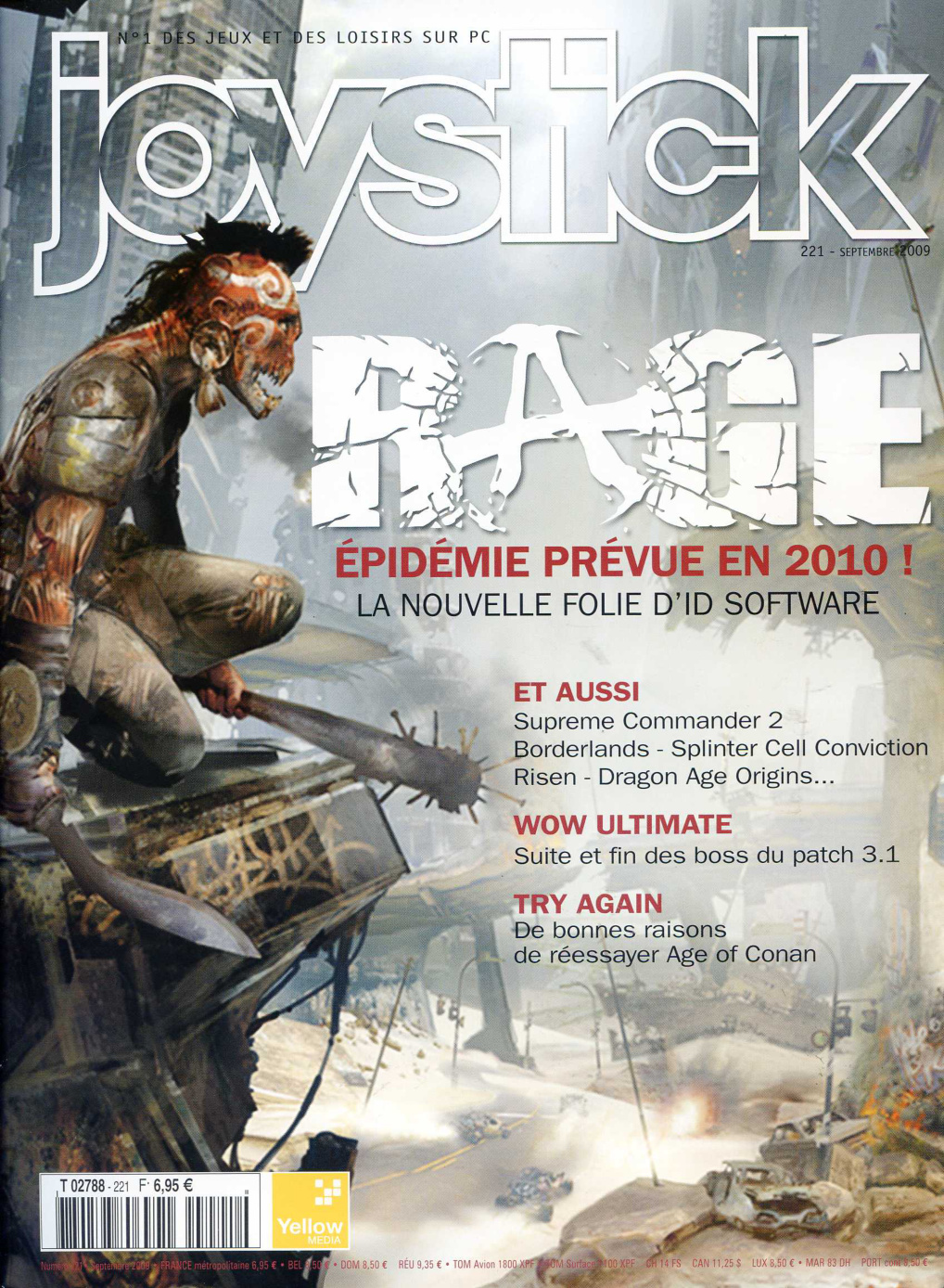 Première page de joystick numero221
