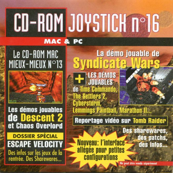 Première page de joystick numerocd074