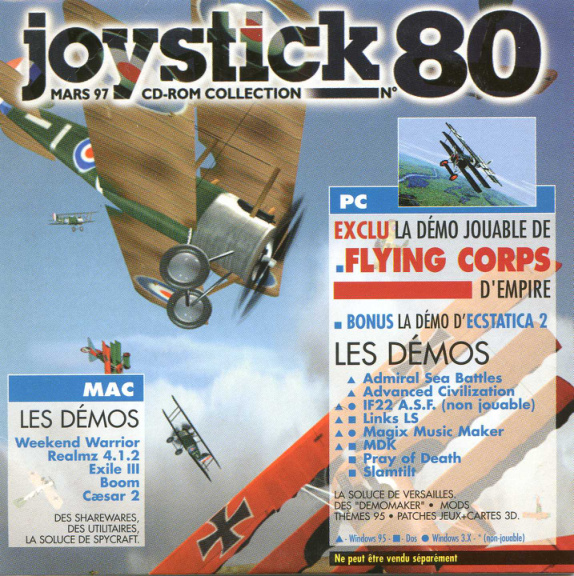 Première page de joystick numerocd080