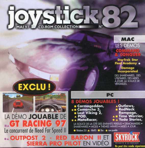 Première page de joystick numerocd082