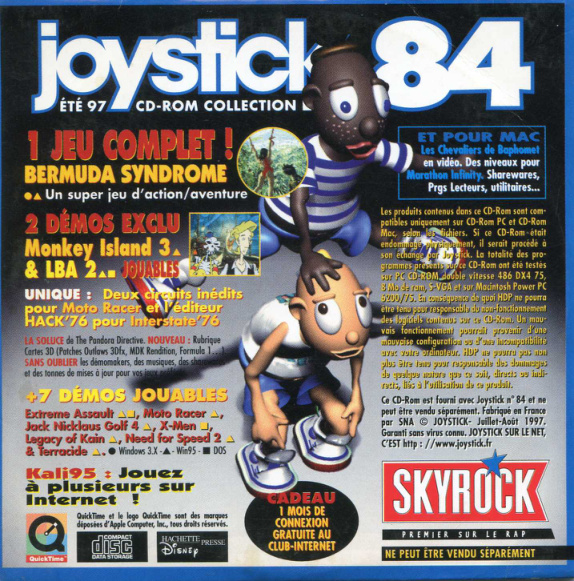 Première page de joystick numerocd084