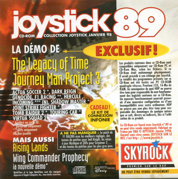 Première page de joystick numerocd089