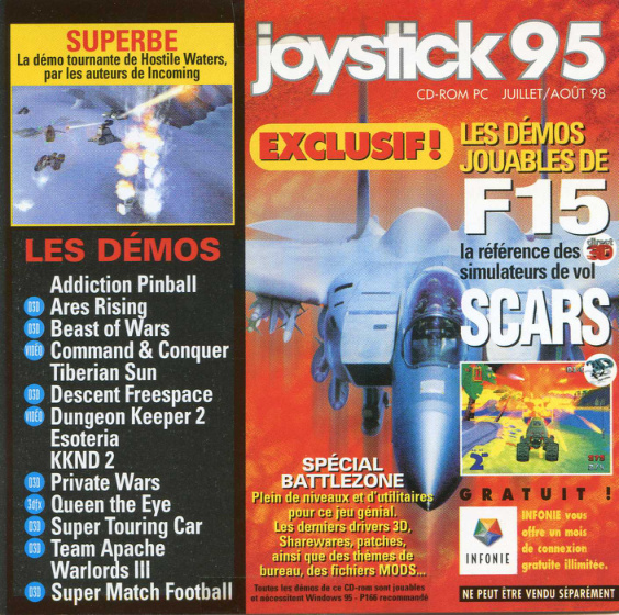 Première page de joystick numerocd095
