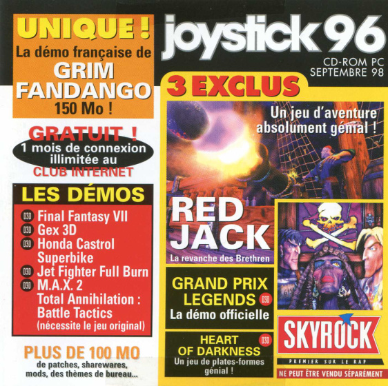 Première page de joystick numerocd096