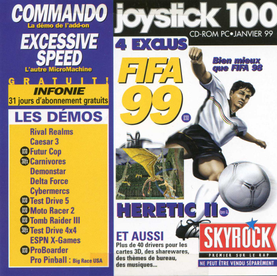 Première page de joystick numerocd100