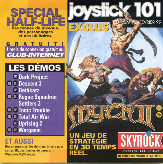 Première page de joystick numerocd101
