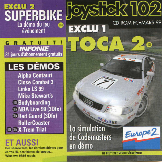 Première page de joystick numerocd102