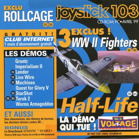 Première page de joystick numerocd103