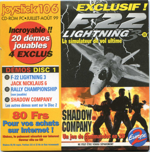 Première page de joystick numerocd106