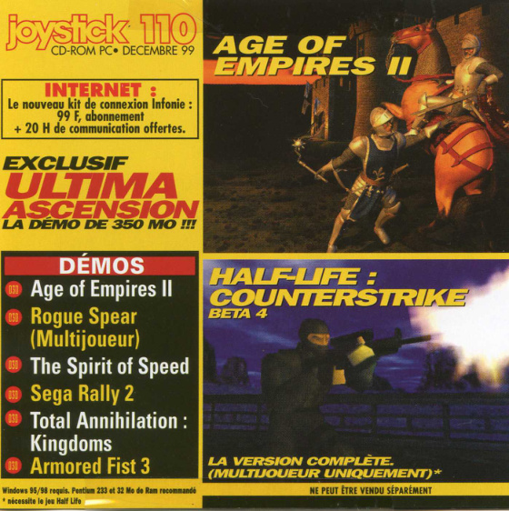 Première page de joystick numerocd110