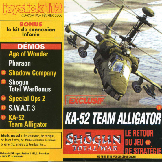 Première page de joystick numerocd112