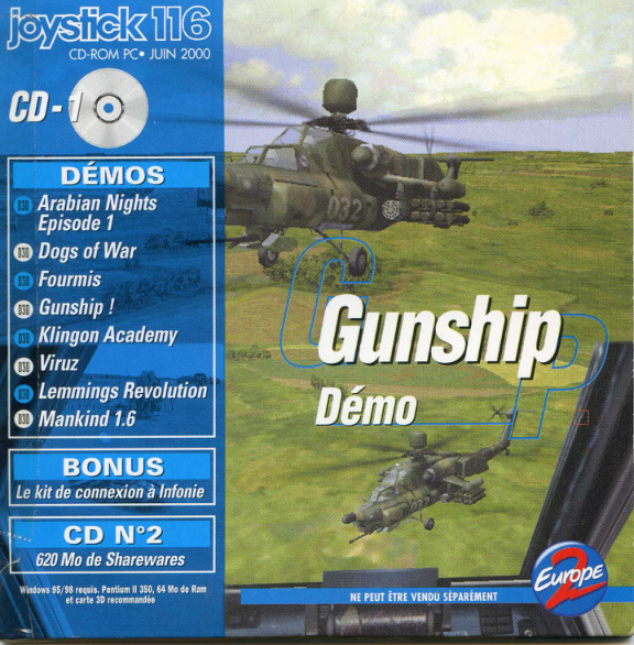 Première page de joystick numerocd116